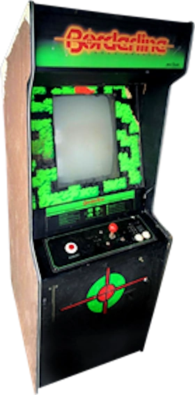 Gabinete de la recreativa de Borderline de SEGA/Gremlin