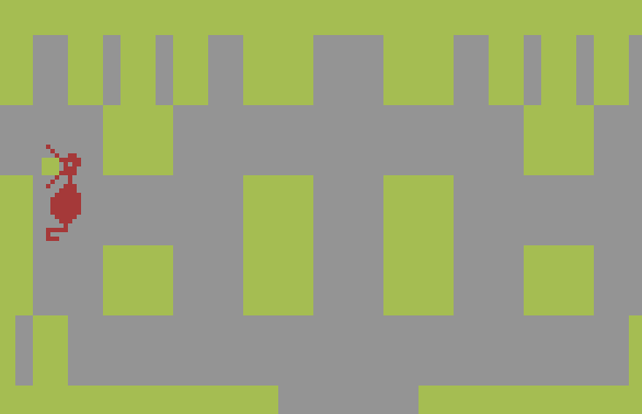 Captura de pantalla de Adventure (Atari 2600)