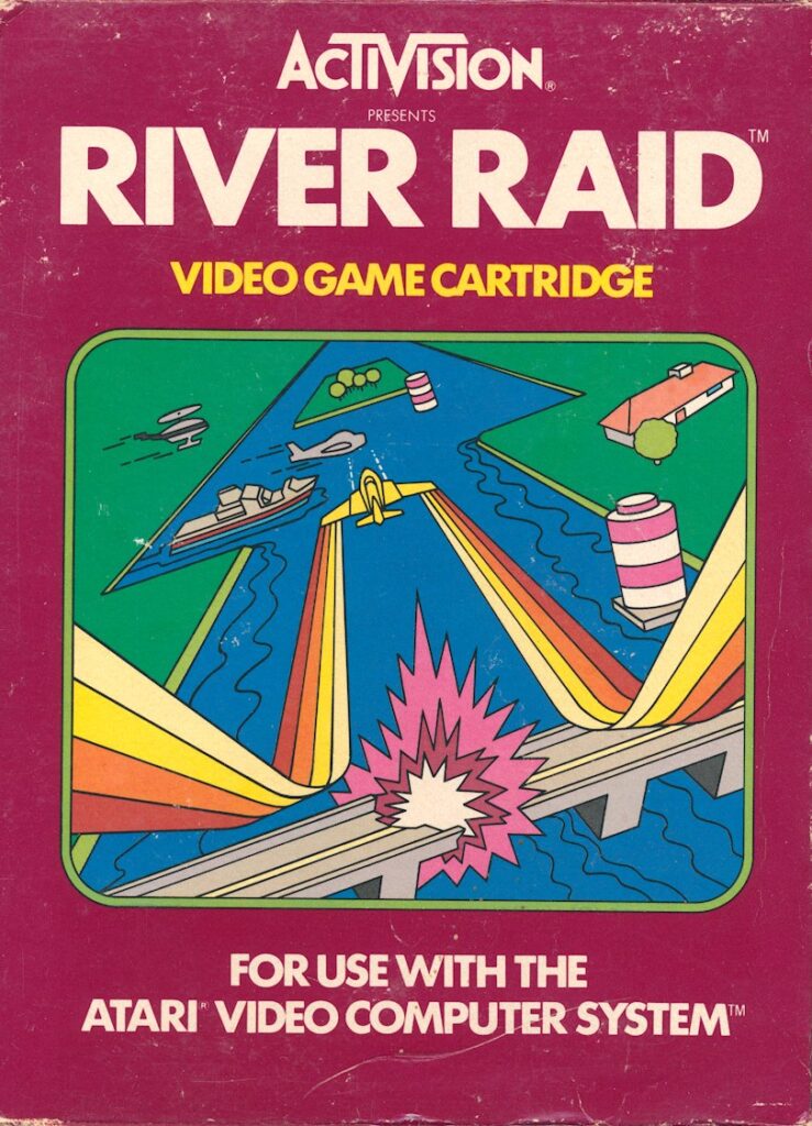 Screenshot de River Raid (Atari 2600)