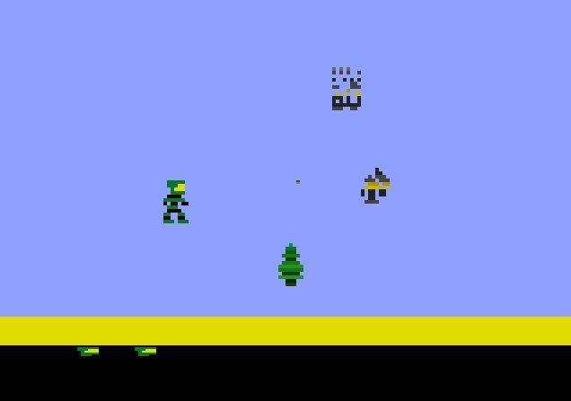 Captura de pantalla de Halo 2600 (Atari 2600)
