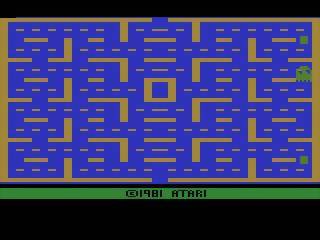 Pac-Man Screenshot 1 Atari 2600