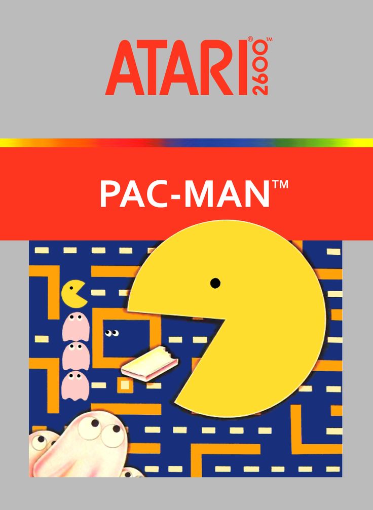 Screenshot de Pac-Man (Atari 2600)