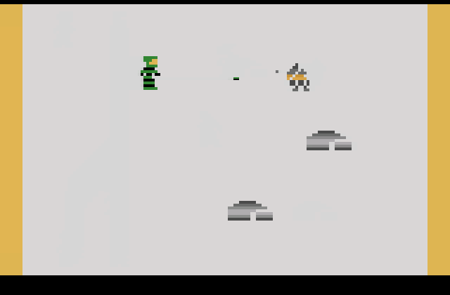 Captura de pantalla de Halo 2600 (Atari 2600)
