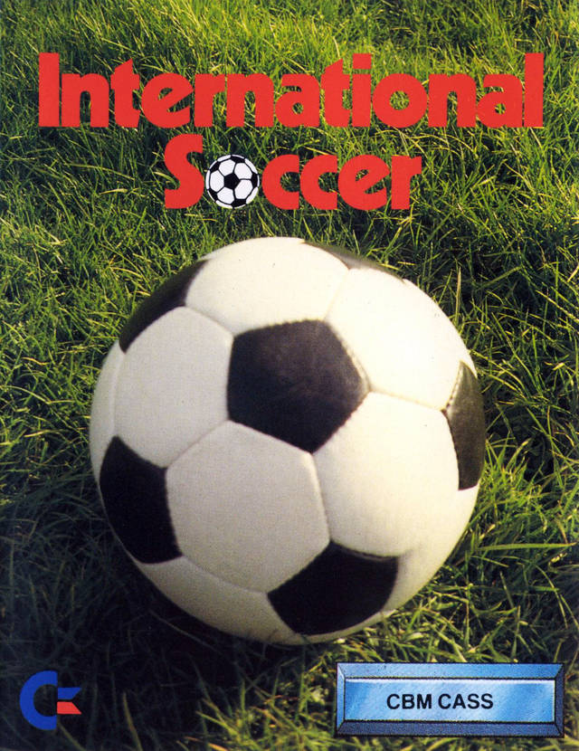 Screenshot de International Soccer (Commodore 64)