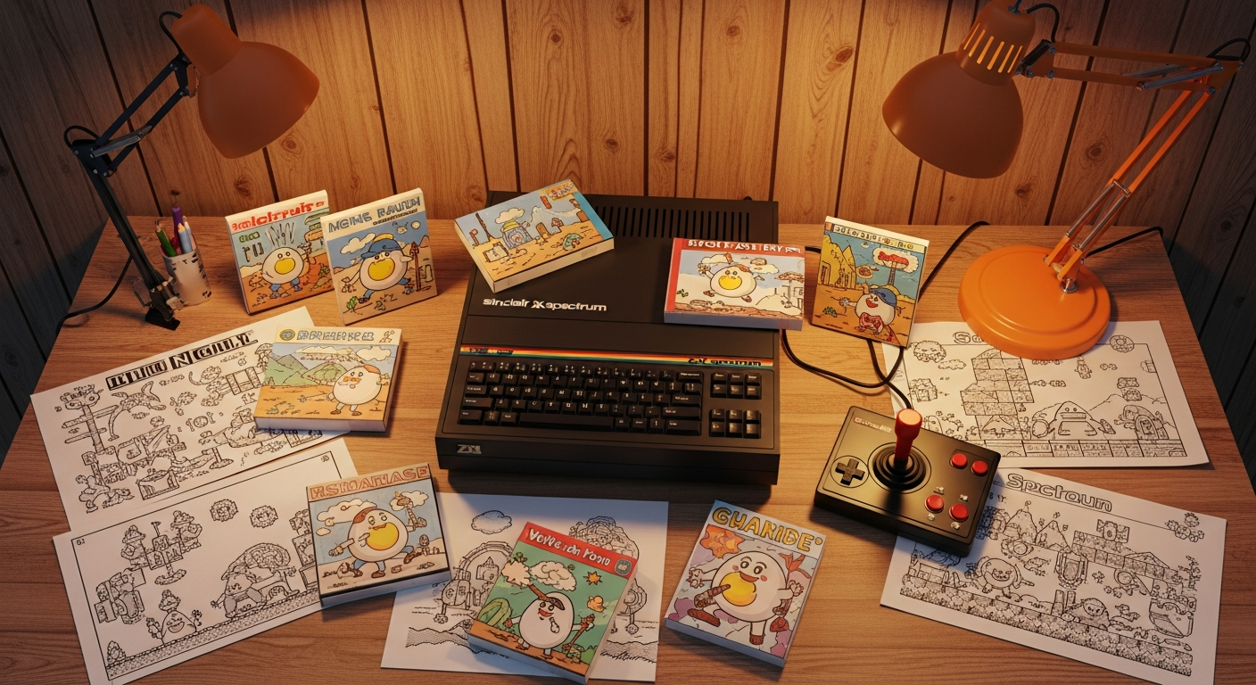 Los Oliver Twins, Philip y Andrew, creadores de la saga Dizzy para ZX Spectrum