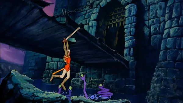 Captura de pantalla de Dragon'Lair (1983)