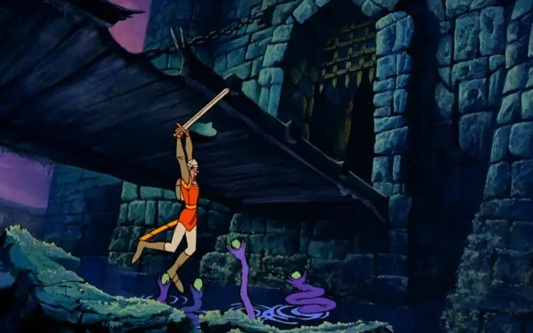 Captura de pantalla de Dragon'Lair (1983)