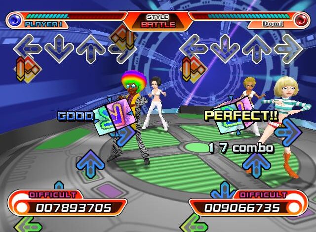 Dance Dance Revolution Screenshot