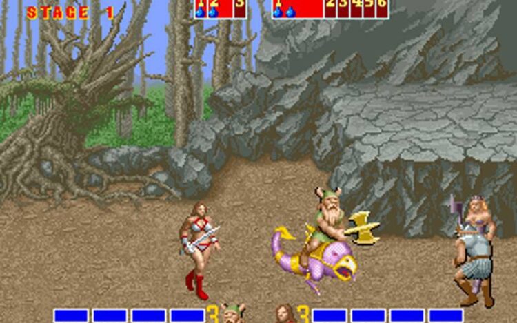 Golden Axe Arcade 1989
