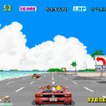 Pantalla de Out Run