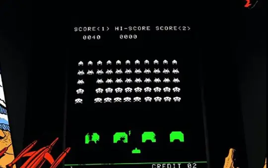 Pantallazo Space Invaders