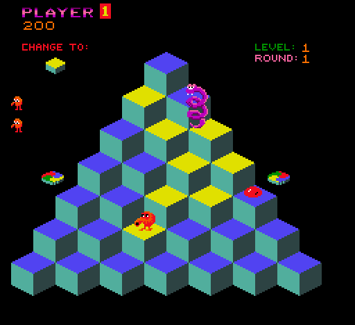 Q*bert image (1982)