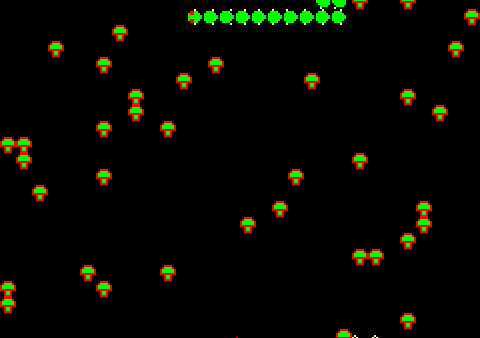 Screenshot Centipede Atari