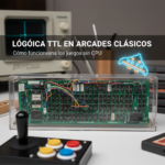 Lógica TTL en arcades clásicos: Cómo funcionaban los juegos sin CPU