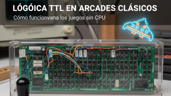 Lógica TTL en arcades clásicos: Cómo funcionaban los juegos sin CPU