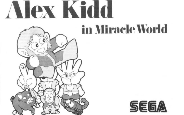 Manual Alex Kidd in Miracle World