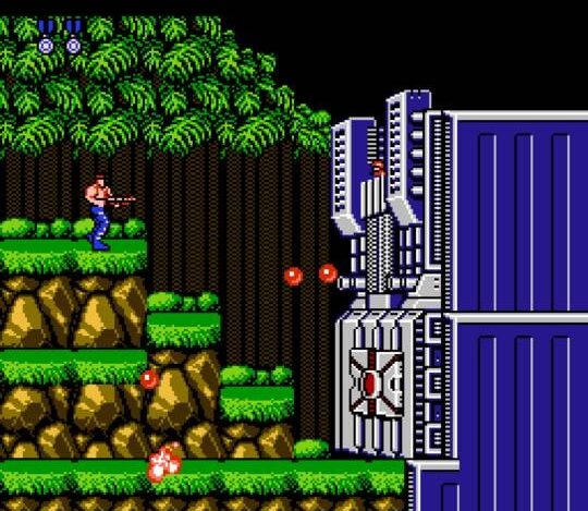 Captura de pantalla de Contra - NES