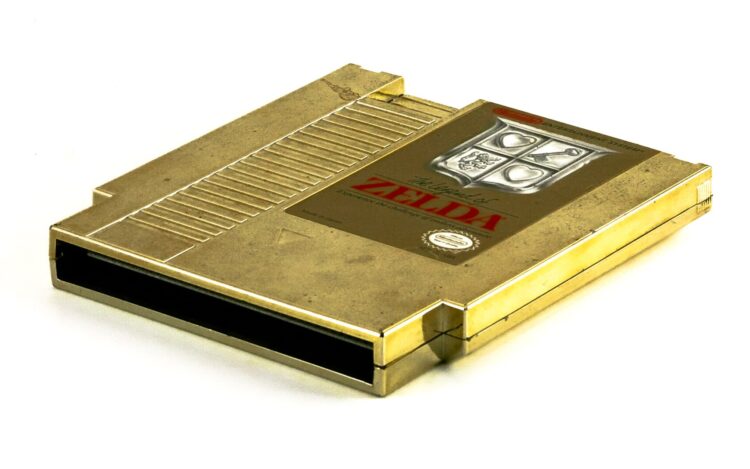 The Legend of Zelda - Cartucho dorado