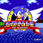 sonic the hedgehog main screen