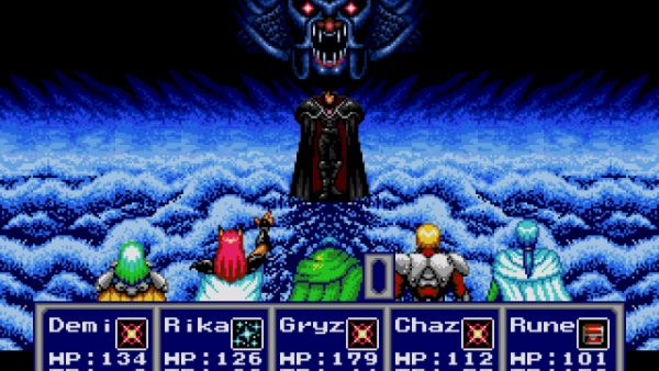 Captura de pantalla de Phantasy Start IV para Megadrive